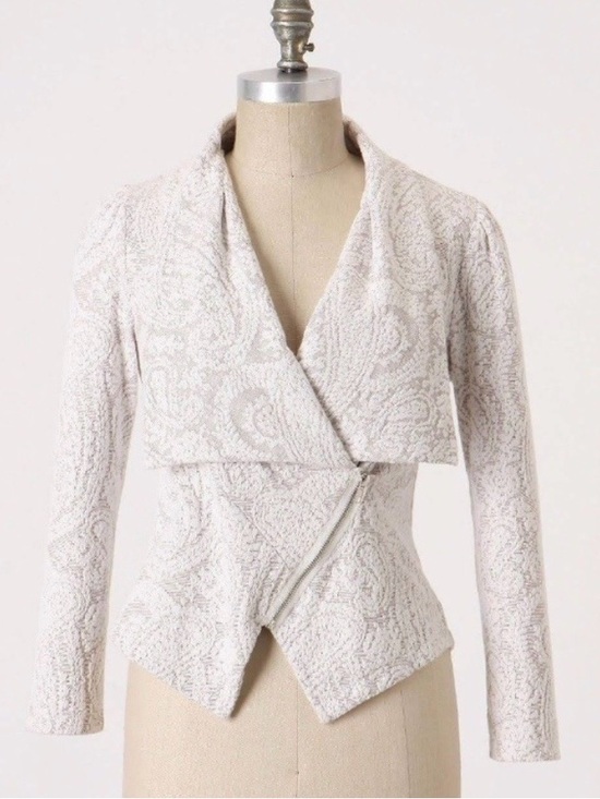 Anthropologie Jackets & Blazers - Anthropologie Moth Textured jacket size small